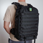 Тактичний рюкзак "Штурм" чорний 32л - изображение 7