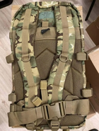 Тактичний рюкзак 36 л Камуфляж Світлий MIL-TEC Assault 36L Multicam із системою MOLLE Військовий Рюкзак Армійський Штурмовий Водовідштовхуючий - зображення 4