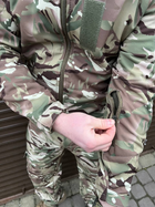 Тактическая куртка Softshell Мультикам (Размер 46) - изображение 3