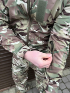 Тактическая куртка Softshell Мультикам (Размер 56) - изображение 3