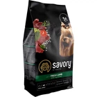 Сухой корм для собак малых пород Savory со свежим мясом ягненка