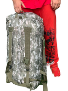 Тактический рюкзак баул сумка 100 литров Укрпиксель САПСАН Украина - изображение 3