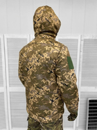 Куртка тактическая Soft Shell Пиксель XL - изображение 5