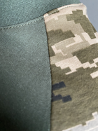 Военная футболка с длинным рукавом (военный лонгслив) Cedra Military XS Олива+Пиксель - изображение 4