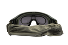 Маска тактична, захисна 2E Hawk Army Green Anti-fog, сумка, 3 лінзи - зображення 8