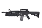Штурмова страйкбольна гвинтівка з підствольним гранатометом Specna Arms M4 SA-G01 Black - зображення 1