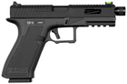 Страйкбольний пістолет Novritsch SSP18 Black Green Gas - изображение 1