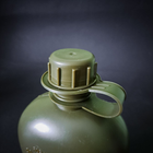 Фляга з котелком та чохлом, Тактична фляга для води, військова фляга з сумкою Камуфляж (ТБ3428) - зображення 8