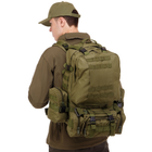 Рюкзак тактический с подсумками Ironbull A1 50 л Olive (U35001) - изображение 12