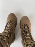 Берцы тактическая обувь натуральная гидрофобная кожа усиленная пятка и носок 43 Койот - изображение 8