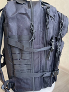 Тактический рюкзак Спорт 50 л нейлон 1000D Черный - изображение 5