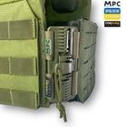 Камербанд тактический под баллистические пластины с пряжкой быстрого сброса и системой Молли MPC Модель 7 Олива - изображение 4