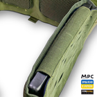 Камербанд тактический под баллистические пластины с пряжкой быстрого сброса и системой Молли MPC Модель 8 Олива - изображение 5