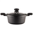 Кастрюля с крышкой VINZER Kuro Induction Line (3.7 л)