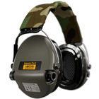 Професійні активні тактичні навушники Sordin Supreme Pro-X LED Олива (75302-X-07-S) - зображення 5
