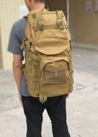 Тактический рюкзак 50 литров M14 песок - изображение 2