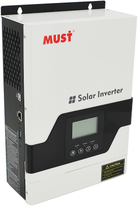 Інвертор гібридний для сонячних батарей Must 1000W 12В PV18-1012VPM (YT28906)