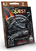 Карткова квест-гра Danko Toys Best Quest. Dinosaurs (Укр) (BQ-01-04U)