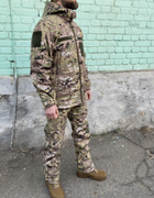 Куртка військова тактична демісезонна Софт Шелл Мультикам 44-46 - зображення 4