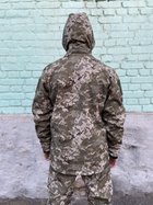 Куртка військова тактична демісезонна Софт Шелл Піксель 44-46 - зображення 6