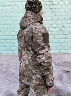 Куртка військова тактична демісезонна Софт Шелл Піксель 56-58 - зображення 5