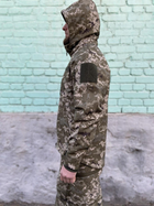 Куртка військова тактична демісезонна Софт Шелл Піксель 44-46 - зображення 7