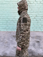 Куртка військова тактична демісезонна Софт Шелл Піксель 56-58 - изображение 7