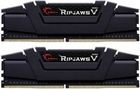 RAM G.Skill DDR4-3200 32768MB PC4-25600 (zestaw 2x16384) Ripjaws V Black (F4-3200C16D-32GVK) - obraz 1