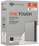 Жорсткий диск Seagate One Touch 4 TB STKC4000401 2.5 USB 3.2 External Silver - зображення 8