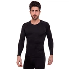 Спортивная компрессионная футболка мужская Zelart Lidong Fit 500 размер S (150-160 см) Black
