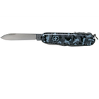 Нож складной швейцарский 91 мм/15 функций Victorinox HUNTSMAN Синий камуфляж - изображение 4