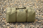 Большой военный тактический баул сумка тактическая US 130 л цвет олива для передислокации - изображение 2
