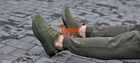 Кросівки чоловічі хакі 44р літні сітка тактичні зсу Код 2084 - зображення 4