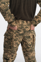 Тактичний військовий костюм штани з наколінниками та убакс ріп-стоп піксель 5XL - изображение 8