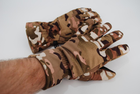 Тактичні теплі рукавички softshell 9100_XL_Multicam - зображення 2