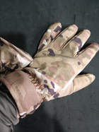 Тактичні теплі рукавички softshell 9100_XL_Multicam - зображення 3