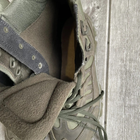 Берцы тактические ботинки SlimTex + Флис высокие кожа Олива размер 41 - изображение 3
