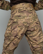 Жіночі штурмові штани UATAC Gen 5.2 (3XL) Мультикам STEPPE (Степ) з наколінниками - зображення 5