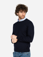 Sweter męski ciepły Vela Blu V22930-570 S Niebieski (2000377667033) - obraz 4