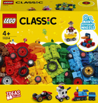 Zestaw klocków LEGO Classic Klocki i koła 653 elementy (11014) - obraz 1