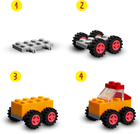 Конструктор LEGO Classic Кубики та колеса 653 деталі (11014) - зображення 10
