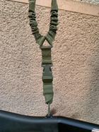 Одноточковий (1-х) Військовий Ремінь Для АК Плечовий Оливковий - зображення 2