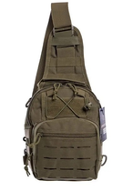 Рюкзак тактический SLK M-02 6 л Оливковый - изображение 1