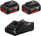 Набір Зарядний пристрій Bosch GAL 18V-40 + 2 Акумулятор для інструментів GBA 18 В 4.0 Ah (1600A019S0)