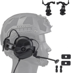 Адаптер кріплення чебурашка на каску шолом для навушників Peltor, Earmor M31/M32, Walker`s, Impact Sport (150500) - зображення 4