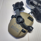Адаптер кріплення чебурашка на каску шолом для навушників Peltor, Earmor M31/M32, Walker`s, Impact Sport (150500) - зображення 15