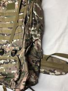 Тактичний армійський рюкзак на 80 л, 70x33x15 см КАМУФЛЯЖ УРБАН якісний та практичний - зображення 3