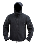 Фліс тактичний KOMBAT UK Recon Hoodie чорний XXXL - зображення 4