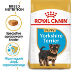 Sucha karma pełnoporcjowa dla szczeniąt Royal Canin Yorkshire Terrier Puppy rasy Yorkshire Terrier od 2 do 10 miesiąca życia 500 g (3182550743464) (39720051) - obraz 2