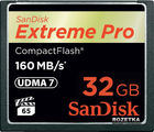SanDisk CompactFlash Extreme Pro 32GB (SDCFXPS-032G-X46) - obraz 1